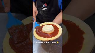 Dominos Cheese Volcano Pizza pizza viralvideo shorts [upl. by Warfield]