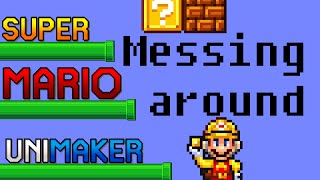 Super Mario UniMaker Testing and messing around [upl. by Jalbert]