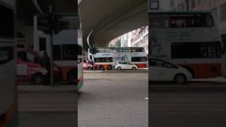 Tram at Victoria Park Hong Kong [upl. by Ylevol]