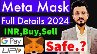 Metamask Wallet 2024  MetaMask INR Deposit and Withdrawal  Metamask Wallet Crypto Buy and sell [upl. by Flessel]