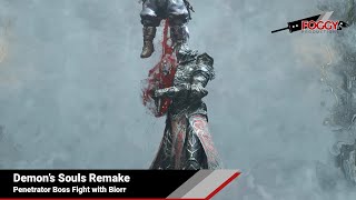 Demons Souls Remake  Penetrator Boss Fight with Biorr BrotherinArms Trophy [upl. by Pengelly200]