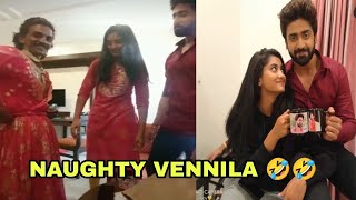 Katrukenna Veli Serial Shooting Spot Funny Atrocities With Priyanka [upl. by Osgood896]