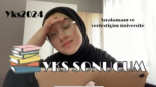 YKS2024 SONUCUM  YKS SIRALAMAM VE YERLEŞTİRME SONUCUM  ELİF TUANA AYNACI [upl. by Yard769]