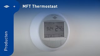 Producten  MFT Thermostaat  Instructievideo  Itho Daalderop [upl. by Suellen]