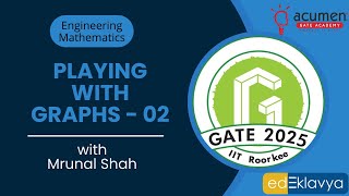 Playing with Graphs  02Prerequisites for Engineering MathematicsGATE 25 [upl. by Wengert]