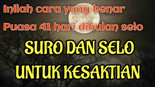 ISTIMEWAHNYA BULAN SURO DAN SELO UNTUK ORANG YANG BERKAROMAH [upl. by Audi]