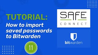 How to import login credentials to Bitwarden [upl. by Chansoo]