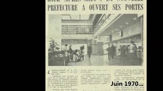 La construction de la préfecture de Cergy en une minute chrono  Archives du ValdOise [upl. by Aisyram823]