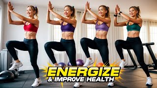 Home Aerobic Workout for Full Body Strength and Energy [upl. by Wallas677]