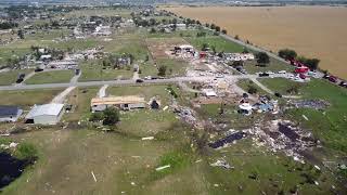 Unedited Drone Video FRF Estates Tornado Damage May 25 2024 [upl. by Daniell]