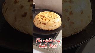 Should roti be eaten by baking it on a pan or no direct gas flameroti food rotilover trending [upl. by Eluj]