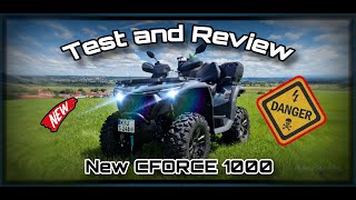 2024 CFMOTO CFORCE 1000 Touring  Test and Review  ATV Nation Germany 4K [upl. by Nilknarf699]