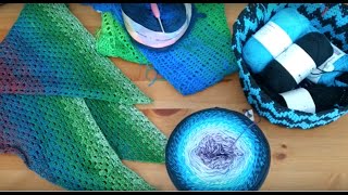 Hobbii Yarn Haul Review With Some Crochet Projects To Demonstrate [upl. by Ambur]