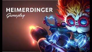 Heimerdinger  SRated MVP  Gameplay  League of Legends Wild Rift [upl. by Eanerb]