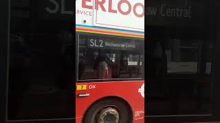 LK66HBU HA46 Enviro 400H City on route SL2 at Gants Hill Station [upl. by Ynattir]