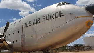 Douglas C124 Globemaster PimaAirSpaceMuseum [upl. by Atinehs]