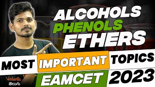 Alcohols Phenols Ethers  Oneshot  Chemistry  EAMCET 2023  Ajay Jummidi Sir  Vedantu Telugu [upl. by Ahseral]