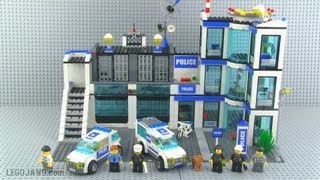 LEGO City Police Station 7498 review [upl. by Bradski]