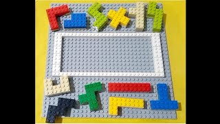 pentomino for kids Lego puzzle 5x12 [upl. by Elok]