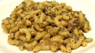 Homemade Hamburger Helper  How to make Hamburger Helper  Recipe [upl. by Erialcyram]