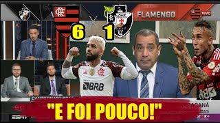 quotFLAMENGO FEZ O VASCO CHORARquot ESPN LINHA DE PASSE SPORT CENTER FLA 6X1 VASCO GABIGOL CEBOLINHA [upl. by Husain]