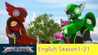 English verdub MINIFORCE Season1 Ep21 Destined Rivals [upl. by Assin391]