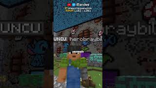 Minecraft Sunucusunda PARANORMAL BİR OYUNCU GÖRDÜM💛💎 [upl. by Emsmus588]