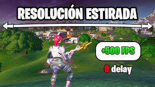 🔧 Como PONER la RESOLUCIÓN ESTIRADA en FORTNITE 2024 ✅ AUMENTA TUS FPS 0 DELAY [upl. by Gimpel]