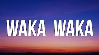 Shakira  Waka Waka Lyrics [upl. by Lowell]