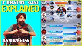 Ep22 7 Dhatus amp Ojas in Ayurveda Physiology Easy Ayurveda Animations [upl. by Wanda8]