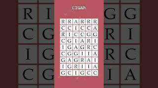 Where is the word Can you finish this Word Search Puzzle game CIGAR 281 [upl. by Lanie359]