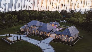 St Louis Mansion Tour  Epic Back Yard  Multimillion Dollar Estate [upl. by Htebarual772]