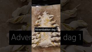 Advent bakken dag 1 Kaas Pesto kerstboom baking advent christmas kerst christmastree cheese [upl. by Nilak]