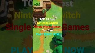 Top 10 Best Nintendo Switch Single Player Games You can play Right Nowgames gamers nintendoswitch [upl. by Oinotla]