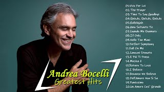 Andrea Bocelli Greatest Hits 2022  Andrea Bocelli Full Album  Andrea Bocelli Best Songs [upl. by Onihc933]