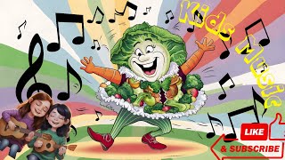 Lets Dance with Veggies  Fun and Educational Veggie Dance for Kids kids shortvideo kidsvideo [upl. by Floss272]