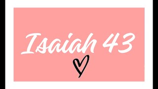 Isaiah 43  CEPHER  biblical Encouragement [upl. by Rafat]