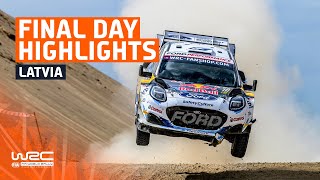 Final Day Highlights  WRC Tet Rally Latvia 2024 [upl. by Nuahsyd]