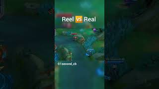 Flicker Prank🤣 reel 🆚️ real mobilelegends mobilelegendsbangbang mlbbcreatorcamp mobilelegend [upl. by Acinonrev344]