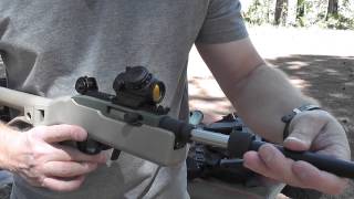 Ruger vs AGP Arms 1022 TakeDown Part 1 [upl. by Enymzaj908]