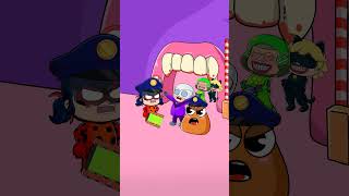 Help BabyBug Police Search Visitors in No Candy Challenge shorts ladybug catnoir [upl. by Coleman904]