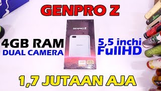 GENPRO Z Unboxing  HP Murah Bertenaga [upl. by Hpeosj]