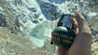 Throwing a Grenade in a Frozen Lake [upl. by Isnam688]