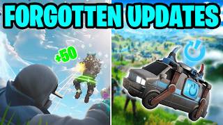 The FORGOTTEN Updates That CHANGED Fortnite Forever [upl. by Fulviah593]