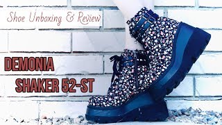 DEMONIA SHAKER 52ST  Shoe Unboxing amp Review  ReeRee Phillips [upl. by Enyamrahs]