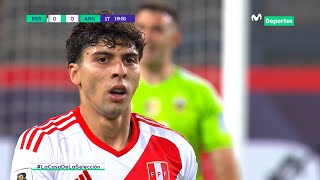 PERÚ vs ARGENTINA Las mejores jugadas de FRANCO ZANELATTO en su DEBUT con la SELECCIÓN PERUANA 🇵🇪 [upl. by Lladnek]