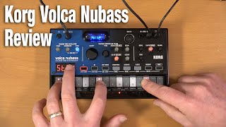 Korg Volca Nubass Review  more than a 303 [upl. by Noyrb]