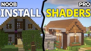 How To Download amp Install Shaders for Minecraft PC 1201 [upl. by Gnihc215]