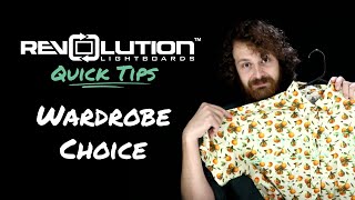 Wardrobe Considerations for Lightboard Presenters Revolution Lightboards Quick Tips [upl. by Veriee]