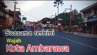 Ambarawa  Suasana jalan sore hari  Keliling kota ambarawa motovlog kabsemarang [upl. by Sneve]